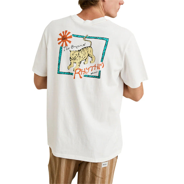 Rhythm Mens Tiger Vintage T-Shirt