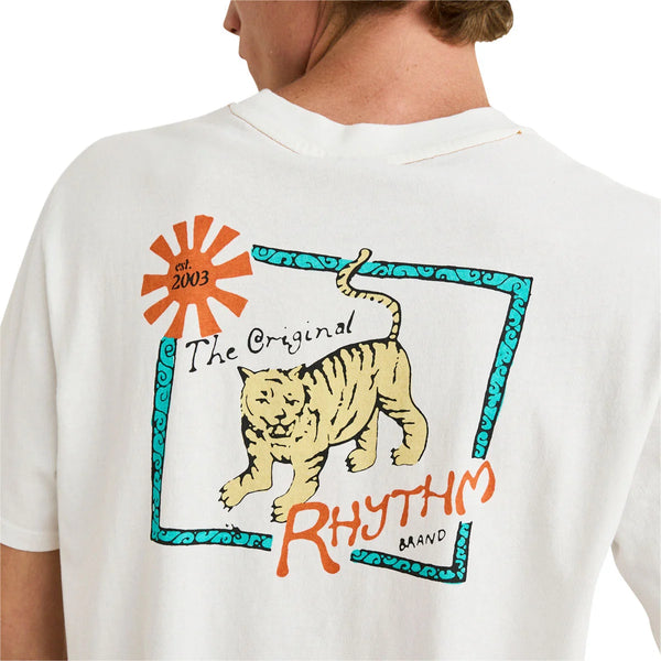 Rhythm Mens Tiger Vintage T-Shirt