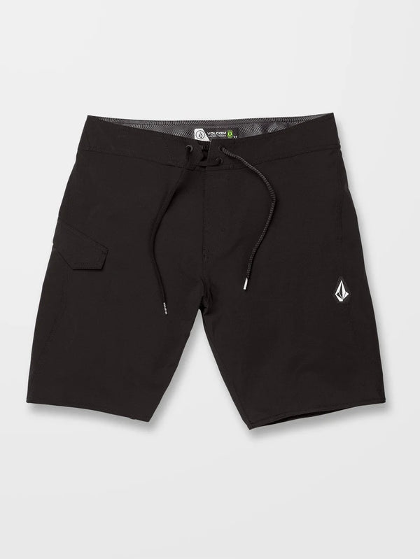 Volcom Lido Solid Mod 20" Mens Boardshort - Black