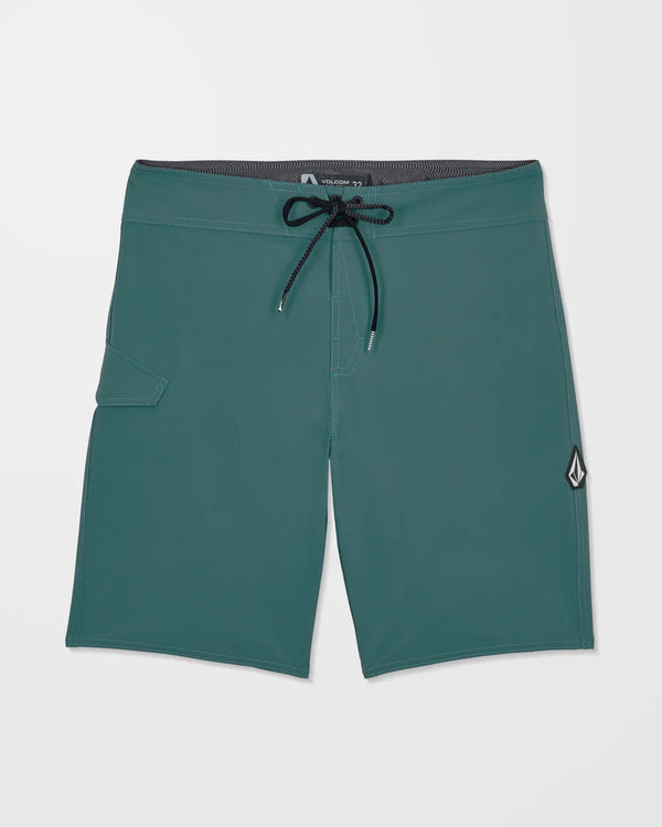 Volcom Lido Solid Mod 20" Mens Boardshort - Rifle Green
