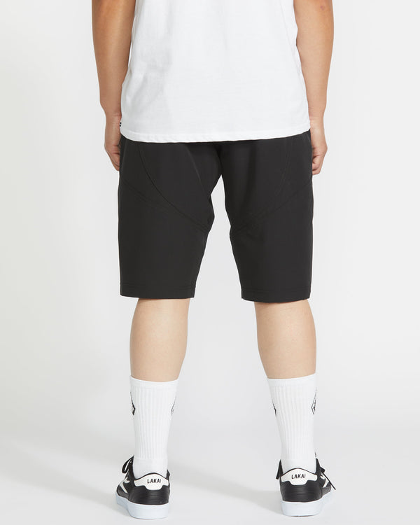 Volcom Strange Tripper Cargo 22" Short - BLACK