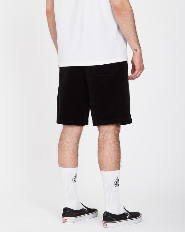 Volcom Strange Tripper Cargo 22" Short - BLACK