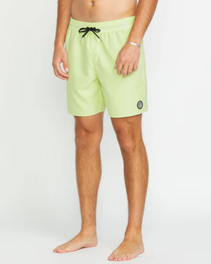 Volcom Centre Trunk Shorts - Mist Green