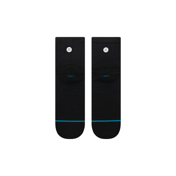 Run Light Quarter Socks - Black - view 3