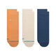 Stance Icon Quarter 3 Pack Socks