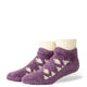 Stance Plum Cozy Slipper Sock -  Purple
