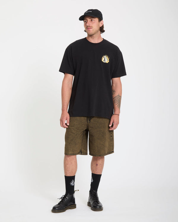 Volcom Double Fantasy Mens T-Shirt - Black