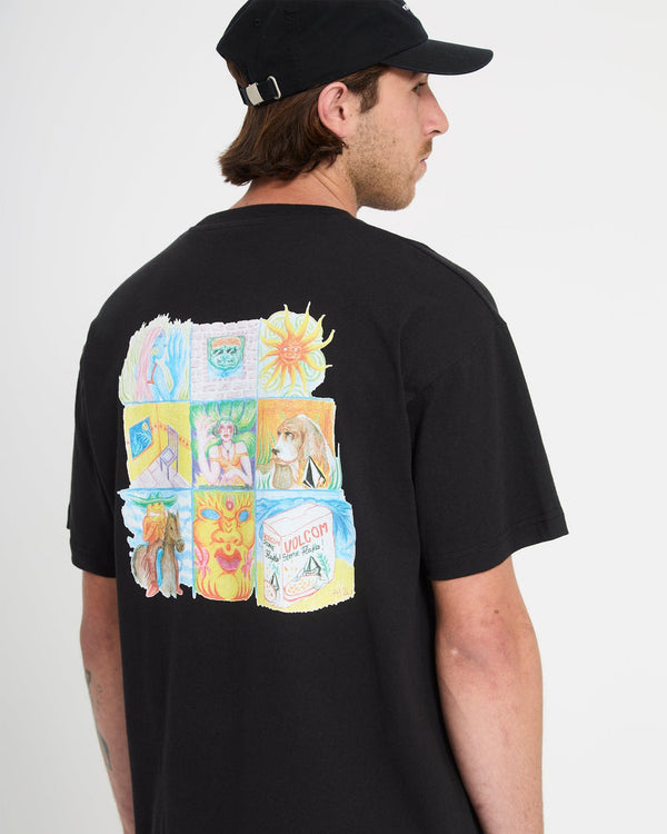 Volcom Double Fantasy Mens T-Shirt - Black