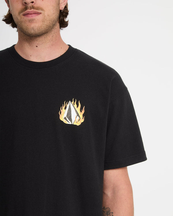 Volcom Double Fantasy Mens T-Shirt - Black
