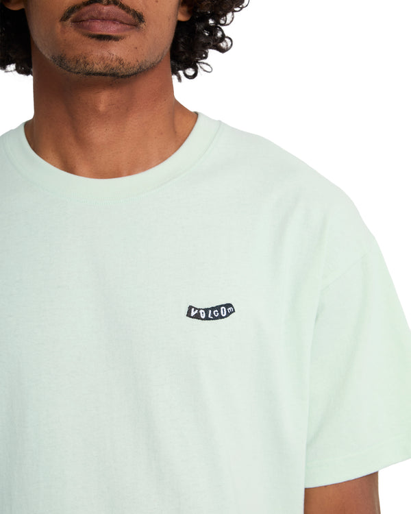 Volcom Pistol Stone Mens T-Shirt - Pale Aqua