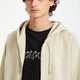 Volcom Single Stone Full Zip Hoodie - Light Khaki