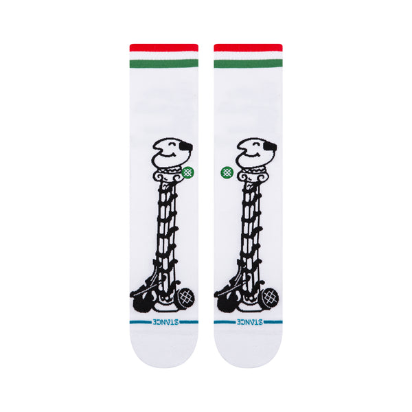 Stance Little Nero's Crew Socks - White
