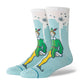 Stance Big City Elf Crew Socks - Ice Blue
