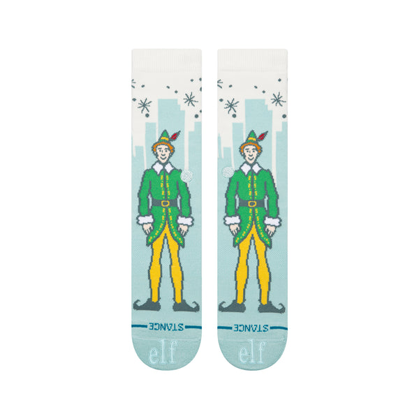 Stance Big City Elf Crew Socks - Ice Blue