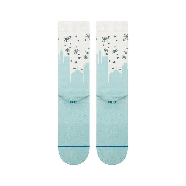 Stance Big City Elf Crew Socks - Ice Blue