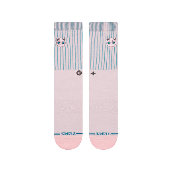Stance Jigglypuff Crew Socks - Pink