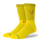Stance Pikachu Crew Socks - Yellow