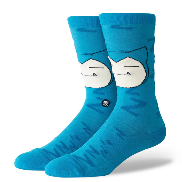 Stance Snorlax Sleepy Crew Sock -  Teal