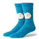Stance Snorlax Sleepy Crew Sock -  Teal