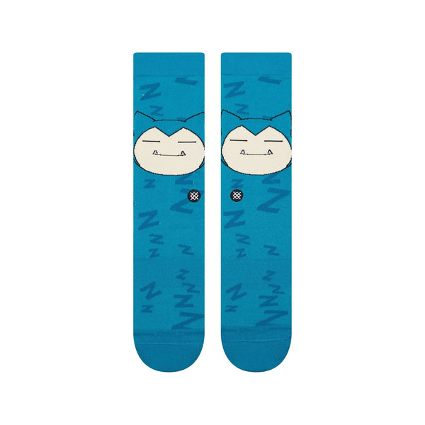 Stance Snorlax Sleepy Crew Sock -  Teal