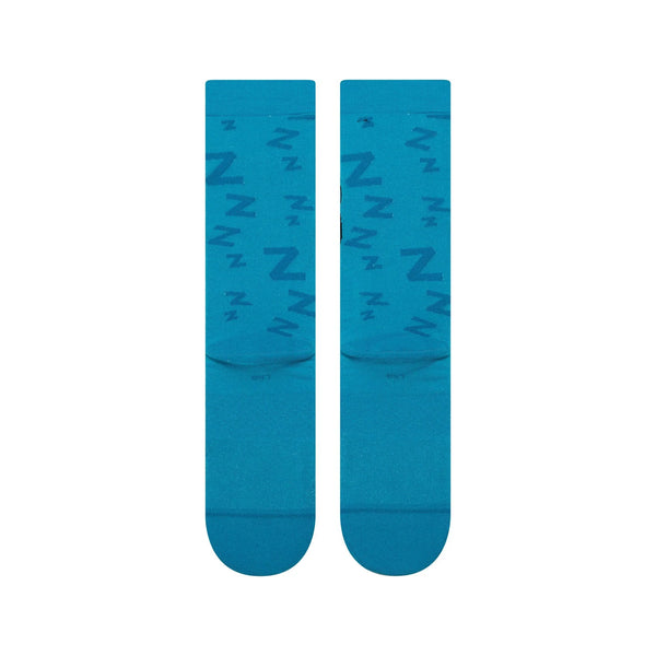 Stance Snorlax Sleepy Crew Sock -  Teal