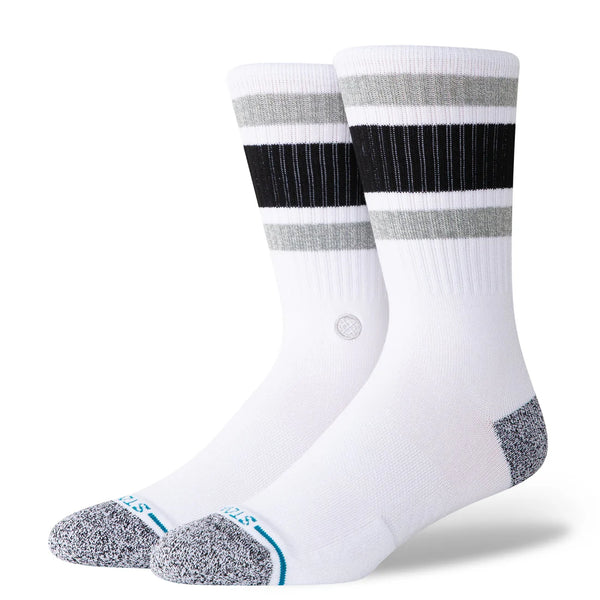 Stance Boyd St Crew Socks - White