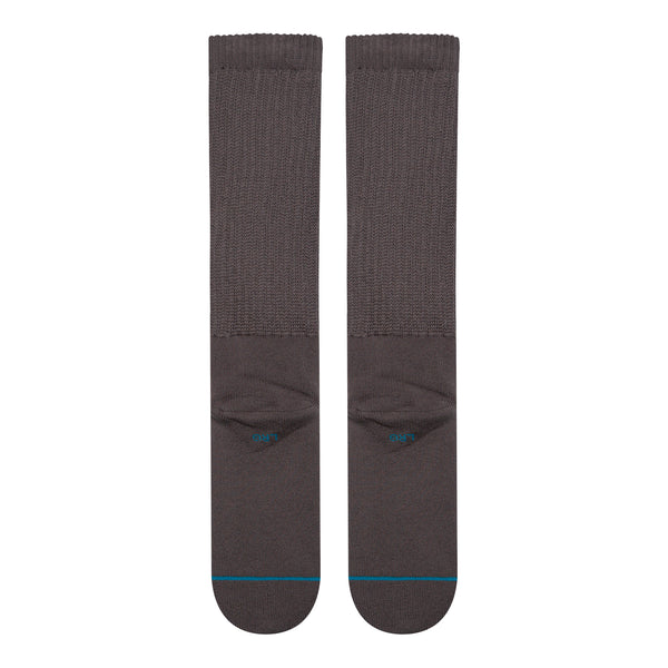Stance Icon Slouch Crew Socks - Charcoal