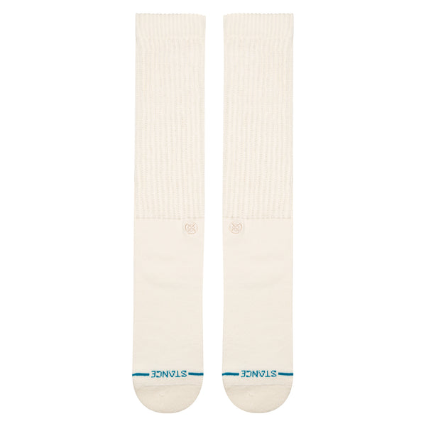 Stance Icon Slouch Crew Socks - Canvas
