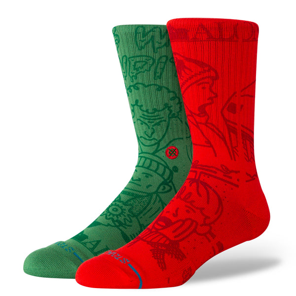Stance Home Alone Crew Socks - Multi