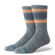 Stance Boyd Slub Crew Sock - Pavement