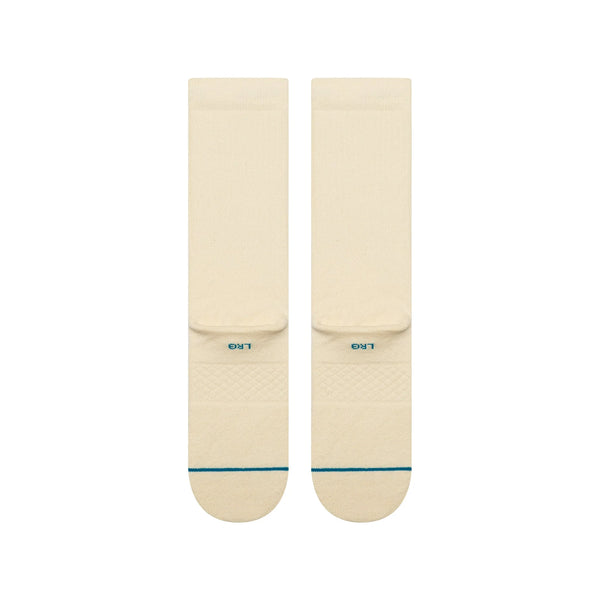 Stance Icon Crew Merino Wool Crew Sock -  Canvas