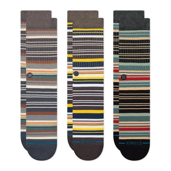 Stance Jorongo 3 Pack Crew Socks - Multi