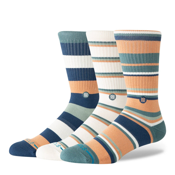 Stance Off- Season 3 Pack Crew Socks - Sandstorm