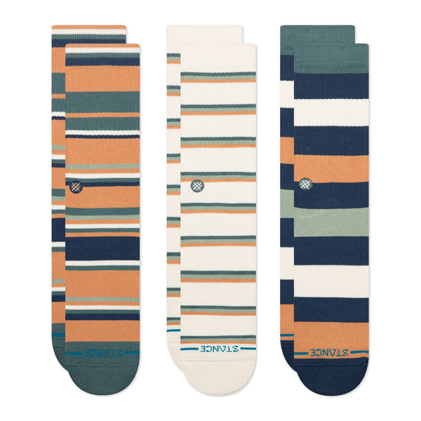 Stance Off- Season 3 Pack Crew Socks - Sandstorm