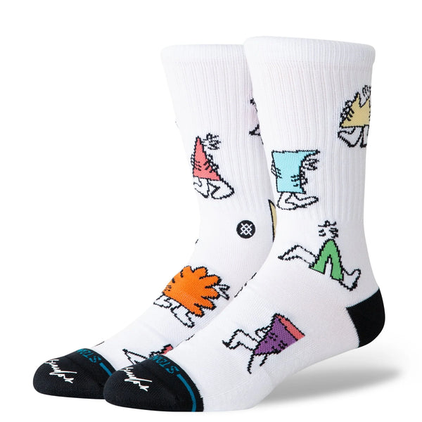 Stance Shape Shifter Crew Socks - White