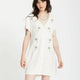 Volcom Crunk Punk Dress - Bone