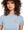Volcom Women's As If Baby Tee - Cali Blue