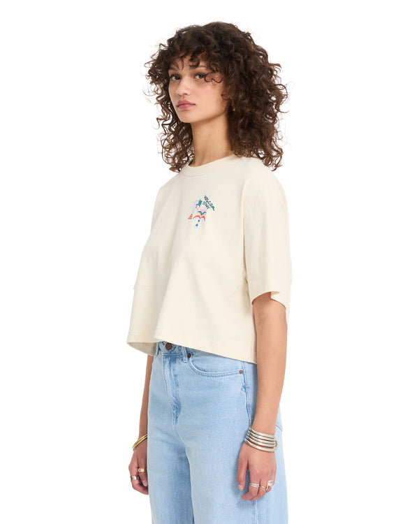 Volcom Women's Bruno Lucas Tee - Vintage White
