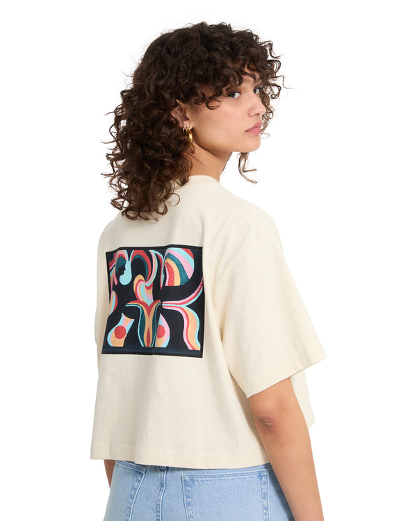 Volcom Women's Bruno Lucas Tee - Vintage White