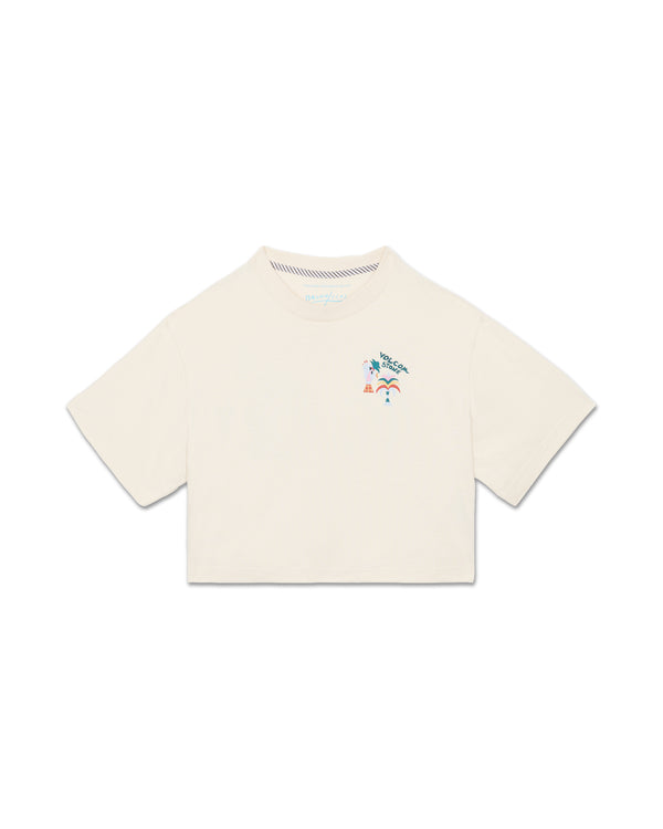 Volcom Women's Bruno Lucas Tee - Vintage White