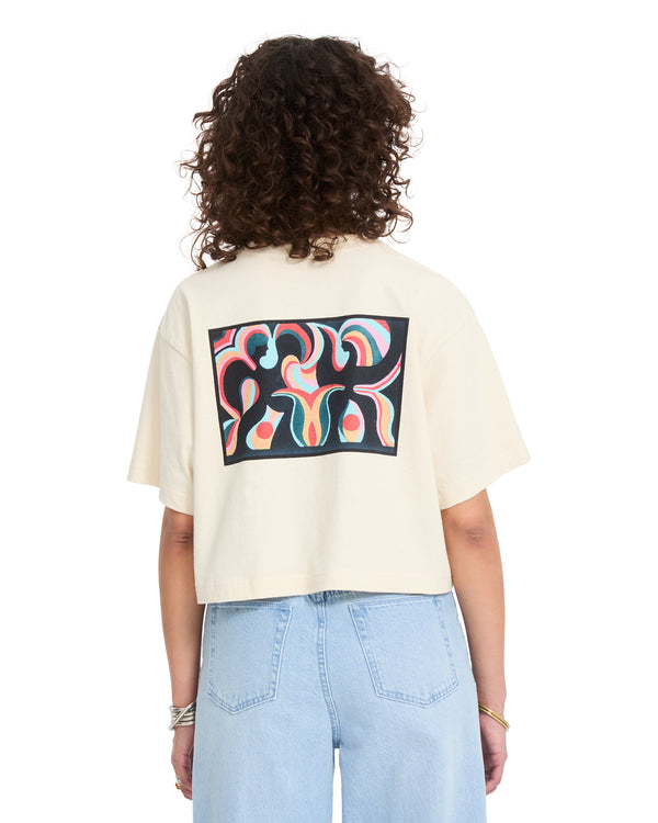 Volcom Women's Bruno Lucas Tee - Vintage White
