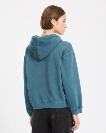 Volcom Women's Stone Soft Hoodie - Emerald Green