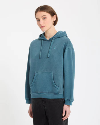 Volcom Women's Stone Soft Hoodie - Emerald Green