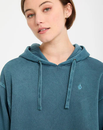 Volcom Women's Stone Soft Hoodie - Emerald Green