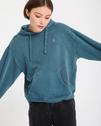 Volcom Women's Stone Soft Hoodie - Emerald Green