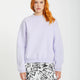 Volcom Stone Heart Up Crewneck Sweater - Dusty Lavender