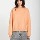 Volcom Stone Heart Up Crewneck Sweater - Pale Peach