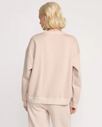 Volcom Women's Stone Soft Sweatshirt - Khakiest