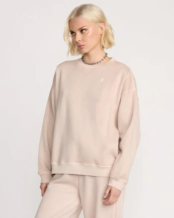 Volcom Women's Stone Soft Sweatshirt - Khakiest
