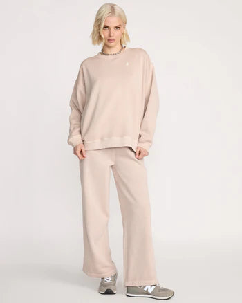 Volcom Women's Stone Soft Sweatshirt - Khakiest